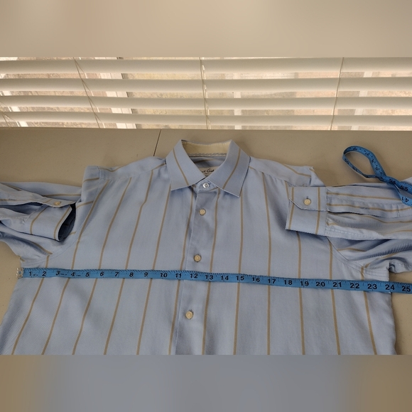 Robert Graham Men's Striped Long Sleeve Button Down Cowboy Rodeo Dress Shirt - Picture 4 of 14